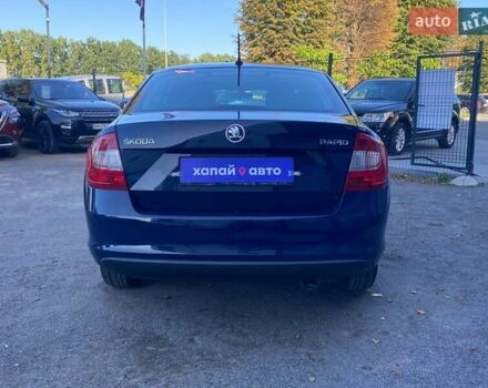 Синий Шкода Рапид, объемом двигателя 1.2 л и пробегом 165 тыс. км за 8800 $, фото 5 на Automoto.ua