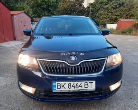 Шкода Рапид 2016 в Белой Церкве на Automoto.ua Синий Шкода Рапид, объемом двигателя 1.6 л и пробегом 153 тыс. км за 7800 $, фото 8 на Automoto.ua