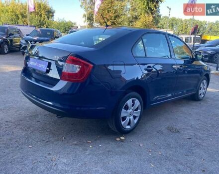 Синий Шкода Рапид, объемом двигателя 1.2 л и пробегом 165 тыс. км за 8800 $, фото 4 на Automoto.ua