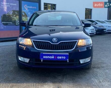 Синий Шкода Рапид, объемом двигателя 1.2 л и пробегом 165 тыс. км за 8800 $, фото 1 на Automoto.ua