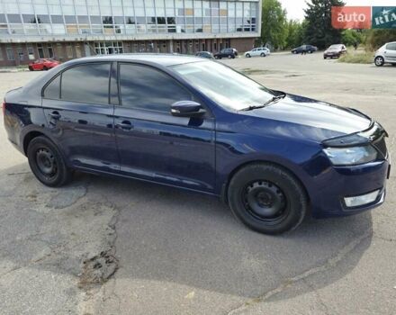 Синий Шкода Рапид, объемом двигателя 1.2 л и пробегом 180 тыс. км за 7700 $, фото 6 на Automoto.ua
