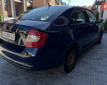 Синий Шкода Рапид, объемом двигателя 1.2 л и пробегом 124 тыс. км за 9000 $, фото 7 на Automoto.ua