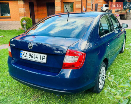 Синий Шкода Рапид, объемом двигателя 1.6 л и пробегом 152 тыс. км за 9600 $, фото 8 на Automoto.ua