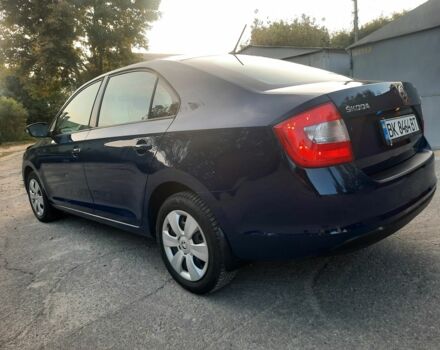 Шкода Рапид 2016 в Белой Церкве на Automoto.ua Синий Шкода Рапид, объемом двигателя 1.6 л и пробегом 153 тыс. км за 7800 $, фото 2 на Automoto.ua