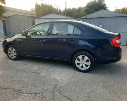 Шкода Рапид 2016 в Белой Церкве на Automoto.ua Синий Шкода Рапид, объемом двигателя 1.6 л и пробегом 153 тыс. км за 7800 $, фото 1 на Automoto.ua