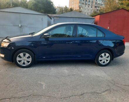 Шкода Рапид 2016 в Белой Церкве на Automoto.ua Синий Шкода Рапид, объемом двигателя 1.6 л и пробегом 153 тыс. км за 7800 $, фото 9 на Automoto.ua