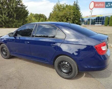 Синий Шкода Рапид, объемом двигателя 1.2 л и пробегом 180 тыс. км за 7700 $, фото 4 на Automoto.ua