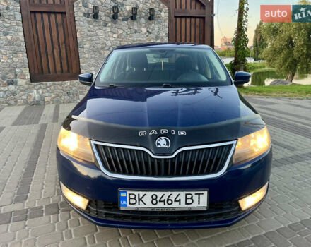 Синій Шкода Рапід, об'ємом двигуна 1.6 л та пробігом 271 тис. км за 7499 $, фото 9 на Automoto.ua