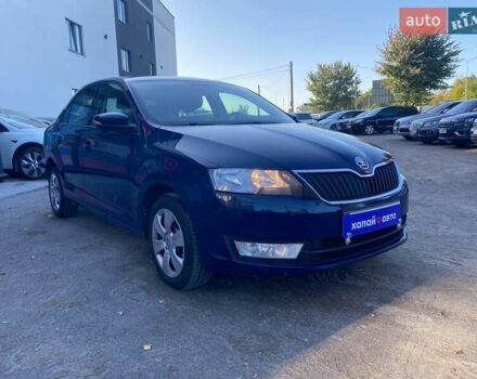 Синий Шкода Рапид, объемом двигателя 1.2 л и пробегом 165 тыс. км за 8800 $, фото 2 на Automoto.ua