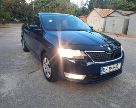 Шкода Рапид 2016 в Белой Церкве на Automoto.ua Синий Шкода Рапид, объемом двигателя 1.6 л и пробегом 153 тыс. км за 7800 $, фото 5 на Automoto.ua