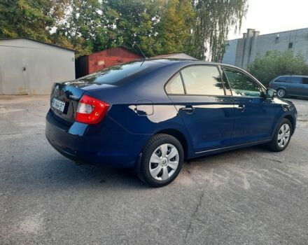 Шкода Рапид 2016 в Белой Церкве на Automoto.ua Синий Шкода Рапид, объемом двигателя 1.6 л и пробегом 153 тыс. км за 7800 $, фото 4 на Automoto.ua