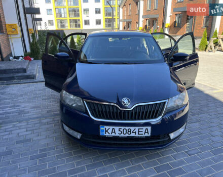 Синий Шкода Рапид, объемом двигателя 1.2 л и пробегом 124 тыс. км за 9000 $, фото 2 на Automoto.ua