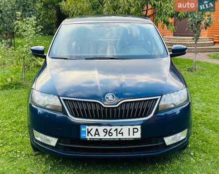 Синий Шкода Рапид, объемом двигателя 1.6 л и пробегом 152 тыс. км за 9600 $, фото 1 на Automoto.ua