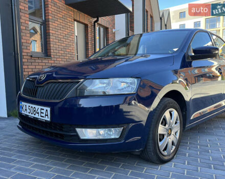 Синий Шкода Рапид, объемом двигателя 1.2 л и пробегом 124 тыс. км за 9000 $, фото 5 на Automoto.ua