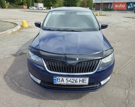Синий Шкода Рапид, объемом двигателя 1.2 л и пробегом 180 тыс. км за 7700 $, фото 3 на Automoto.ua