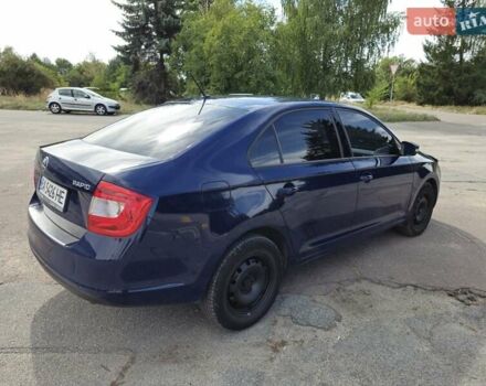 Синий Шкода Рапид, объемом двигателя 1.2 л и пробегом 180 тыс. км за 7700 $, фото 5 на Automoto.ua