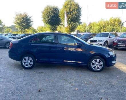 Синий Шкода Рапид, объемом двигателя 1.2 л и пробегом 165 тыс. км за 8800 $, фото 3 на Automoto.ua