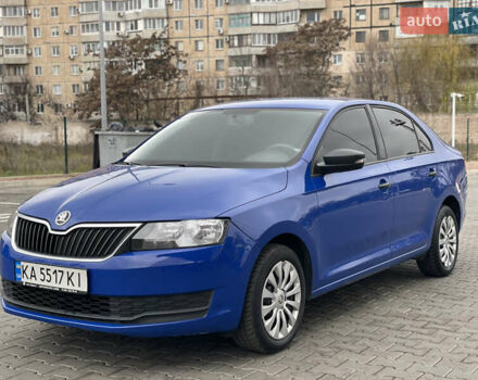 Синій Шкода Рапід, об'ємом двигуна 1.6 л та пробігом 141 тис. км за 9000 $, фото 15 на Automoto.ua