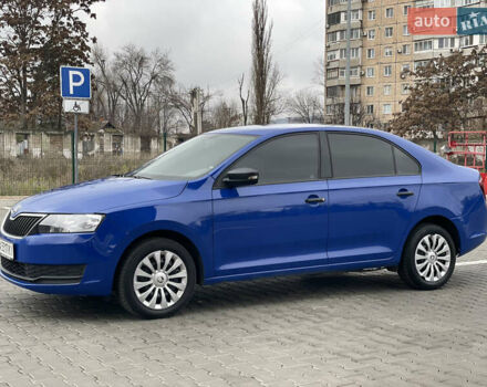 Синій Шкода Рапід, об'ємом двигуна 1.6 л та пробігом 141 тис. км за 9000 $, фото 13 на Automoto.ua
