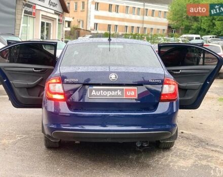 Синій Шкода Рапід, об'ємом двигуна 1.6 л та пробігом 118 тис. км за 8790 $, фото 16 на Automoto.ua