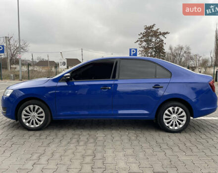 Синій Шкода Рапід, об'ємом двигуна 1.6 л та пробігом 141 тис. км за 9000 $, фото 12 на Automoto.ua
