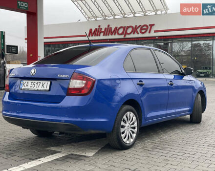 Синій Шкода Рапід, об'ємом двигуна 1.6 л та пробігом 141 тис. км за 9000 $, фото 18 на Automoto.ua