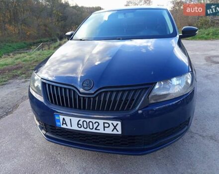 Синий Шкода Рапид, объемом двигателя 1.6 л и пробегом 221 тыс. км за 9900 $, фото 6 на Automoto.ua