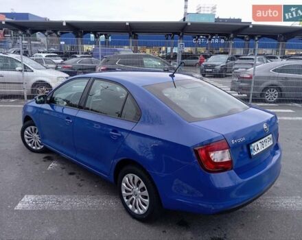 Синий Шкода Рапид, объемом двигателя 1 л и пробегом 117 тыс. км за 9950 $, фото 7 на Automoto.ua