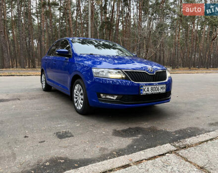Синий Шкода Рапид, объемом двигателя 1 л и пробегом 99 тыс. км за 10400 $, фото 4 на Automoto.ua