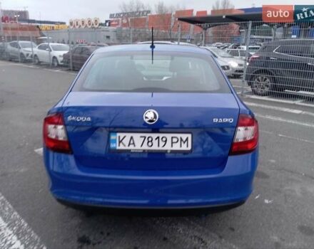 Синий Шкода Рапид, объемом двигателя 1 л и пробегом 117 тыс. км за 9950 $, фото 5 на Automoto.ua