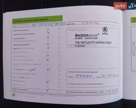 Синий Шкода Рапид, объемом двигателя 1 л и пробегом 117 тыс. км за 9950 $, фото 21 на Automoto.ua