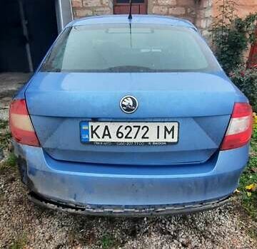 Синий Шкода Рапид, объемом двигателя 1.2 л и пробегом 147 тыс. км за 3500 $, фото 1 на Automoto.ua