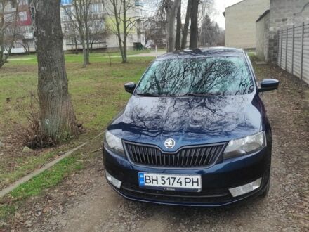 Синий Шкода Рапид, объемом двигателя 1.2 л и пробегом 175 тыс. км за 7500 $, фото 1 на Automoto.ua