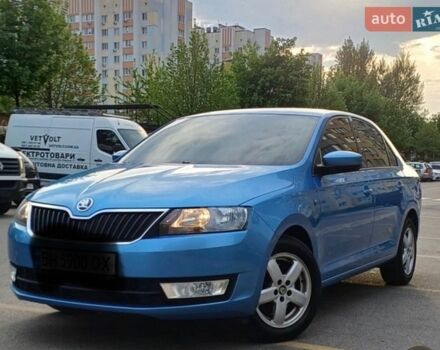 Синий Шкода Рапид, объемом двигателя 1.6 л и пробегом 177 тыс. км за 8200 $, фото 1 на Automoto.ua