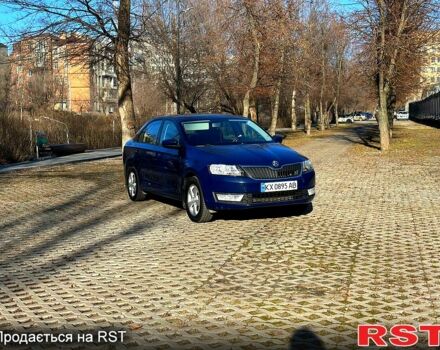 Синий Шкода Рапид, объемом двигателя 1.2 л и пробегом 222 тыс. км за 6700 $, фото 1 на Automoto.ua