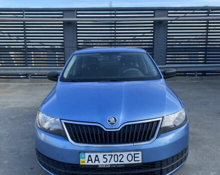 Синий Шкода Рапид, объемом двигателя 1.6 л и пробегом 172 тыс. км за 5950 $, фото 1 на Automoto.ua