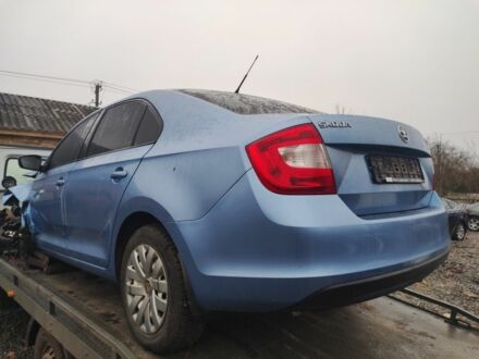 Синий Шкода Рапид, объемом двигателя 1.6 л и пробегом 90 тыс. км за 2650 $, фото 1 на Automoto.ua