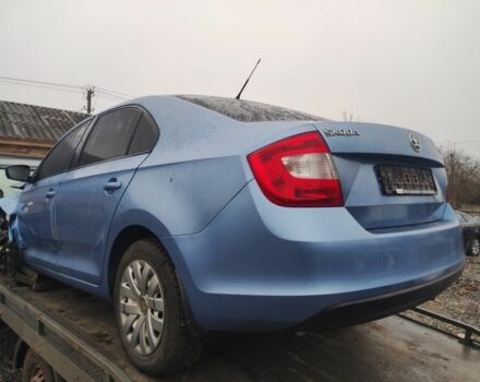 Синий Шкода Рапид, объемом двигателя 1.6 л и пробегом 90 тыс. км за 2650 $, фото 1 на Automoto.ua