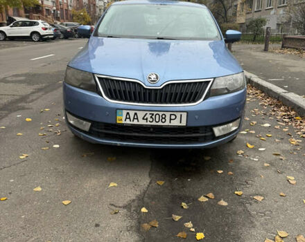 Синий Шкода Рапид, объемом двигателя 1.6 л и пробегом 257 тыс. км за 8300 $, фото 1 на Automoto.ua