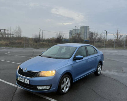 Синий Шкода Рапид, объемом двигателя 1.6 л и пробегом 258 тыс. км за 7850 $, фото 1 на Automoto.ua