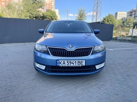 Синий Шкода Рапид, объемом двигателя 1.2 л и пробегом 173 тыс. км за 6400 $, фото 1 на Automoto.ua
