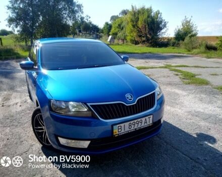 Синий Шкода Рапид, объемом двигателя 0 л и пробегом 186 тыс. км за 10500 $, фото 1 на Automoto.ua