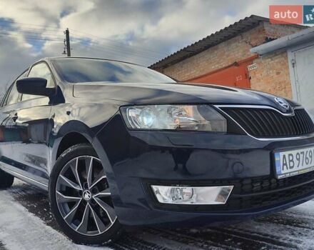 Синий Шкода Рапид, объемом двигателя 1.6 л и пробегом 219 тыс. км за 10450 $, фото 1 на Automoto.ua