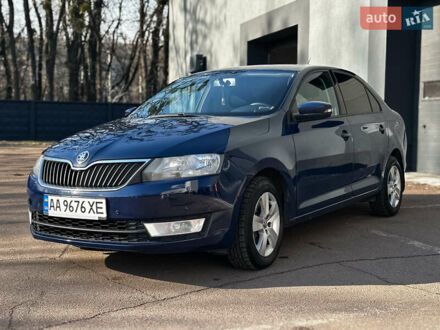 Шкода Рапід 2015 у Києві на Automoto.ua Синій Шкода Рапід, об'ємом двигуна 1.6 л та пробігом 250 тис. км за 6999 $, фото 1 на Automoto.ua
