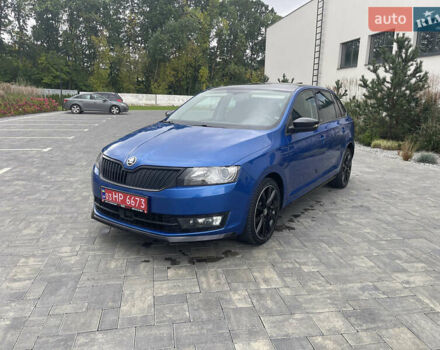 Синій Шкода Рапід, об'ємом двигуна 1.4 л та пробігом 220 тис. км за 12900 $, фото 1 на Automoto.ua