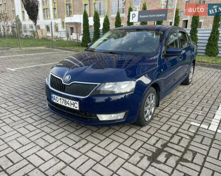 Синий Шкода Рапид, объемом двигателя 1.2 л и пробегом 243 тыс. км за 5800 $, фото 1 на Automoto.ua