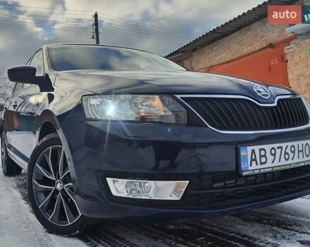 Синий Шкода Рапид, объемом двигателя 1.6 л и пробегом 219 тыс. км за 10495 $, фото 1 на Automoto.ua