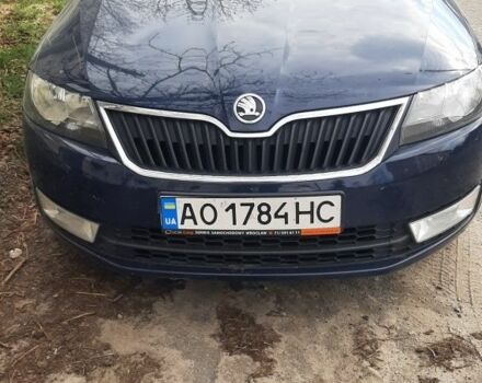 Синий Шкода Рапид, объемом двигателя 1.2 л и пробегом 236 тыс. км за 8300 $, фото 1 на Automoto.ua