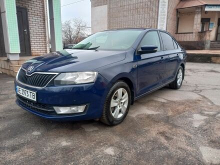 Синій Шкода Рапід, об'ємом двигуна 1.6 л та пробігом 145 тис. км за 9300 $, фото 1 на Automoto.ua