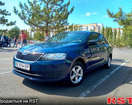 Синій Шкода Рапід, об'ємом двигуна 1.2 л та пробігом 14100 тис. км за 7800 $, фото 1 на Automoto.ua